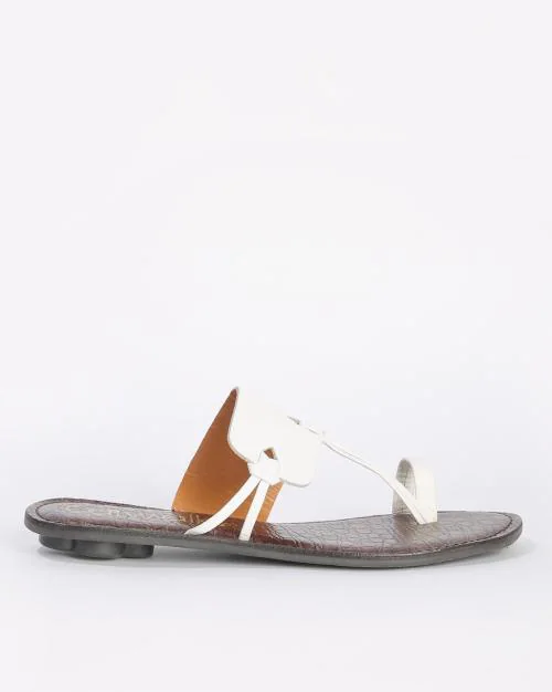 Toe-Ring Flat Sandals - JioMart
