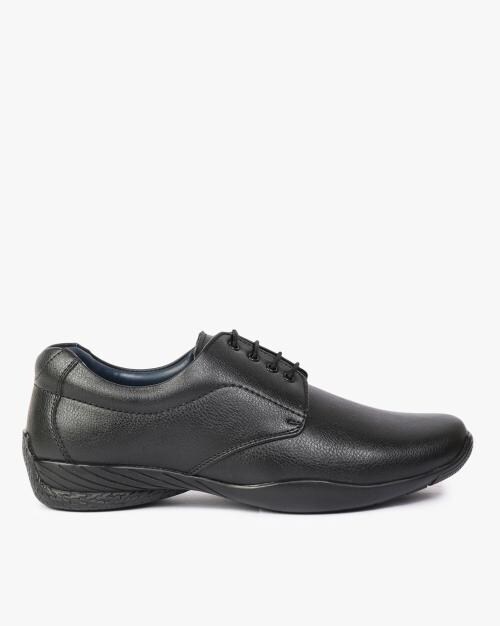 Round-Toe Formal Derby Shoes