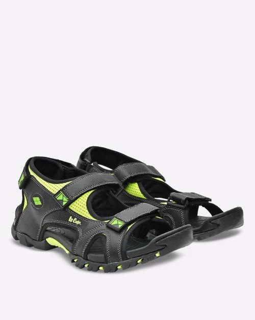 Multi-Strap Sandals with Velcro Fastening