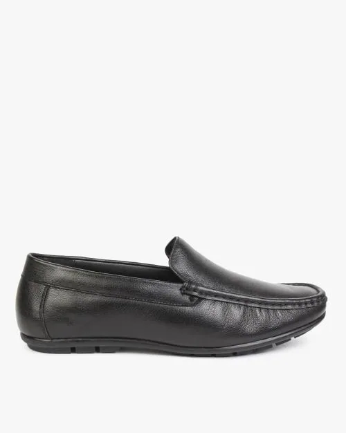 Men Slip-On Square-Toe Formal Loafers