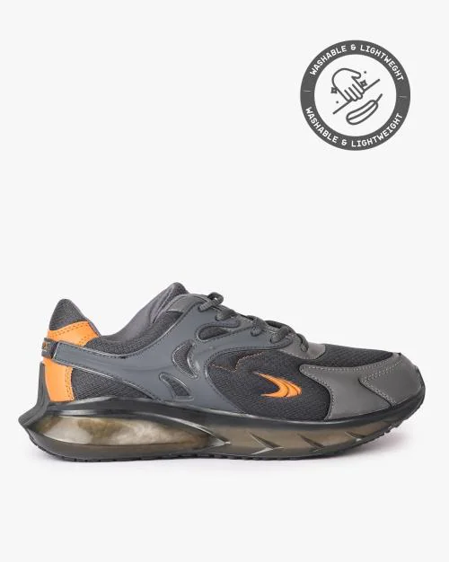 Low-Top Lace-Up Casual Shoes