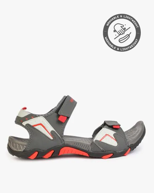 Colourblock Strappy Sandals