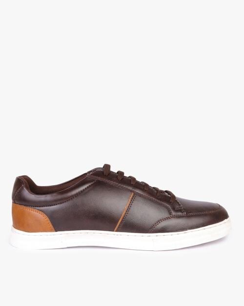 Colourblock Lace-Up Casual Shoes