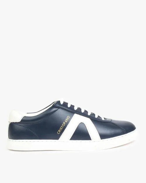 Men Colourblock Lace-Up Shoes