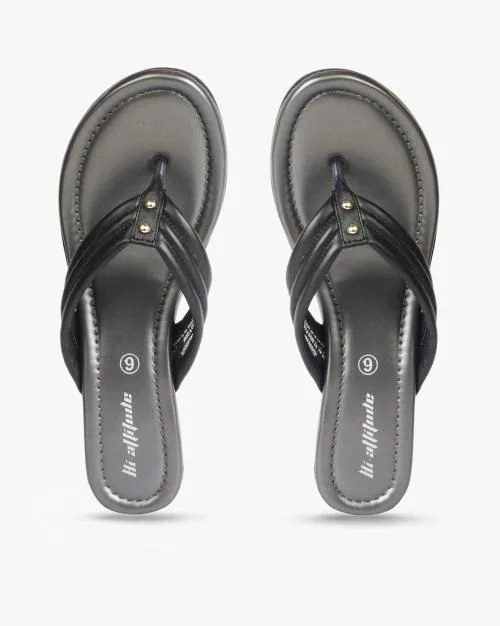 Textured T-strap Wedges