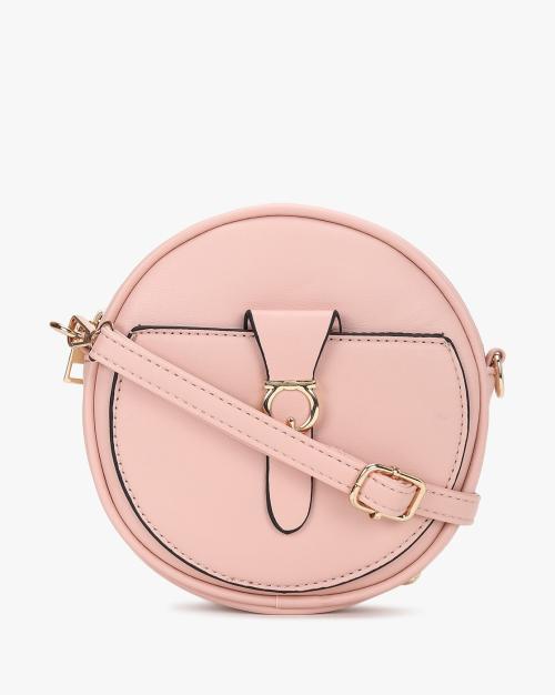Buy Round Sling Bag with Detachable Strap Online at Best Prices in