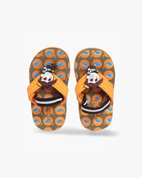 Kids Thong-Strap Slip-On Flip-Flops