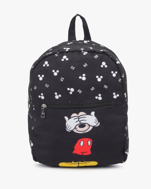 Mickey Mouse Print Backpack