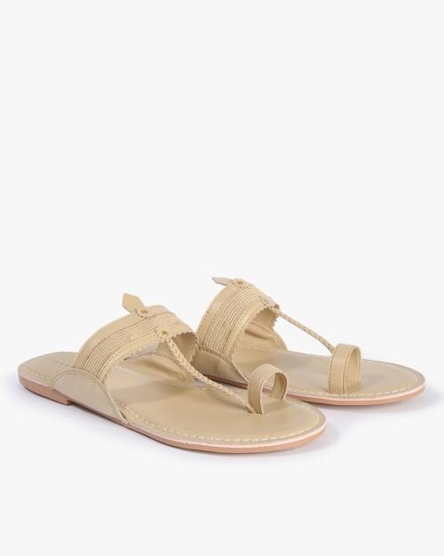 Women Toe-Ring Flat Sandals