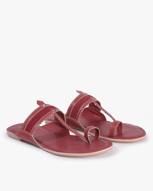 Women Toe-Ring Flat Sandals
