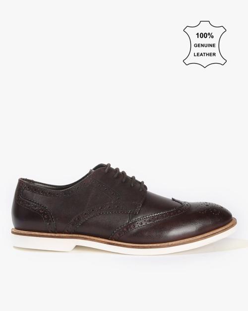 Lace-Up Brogue Shoes