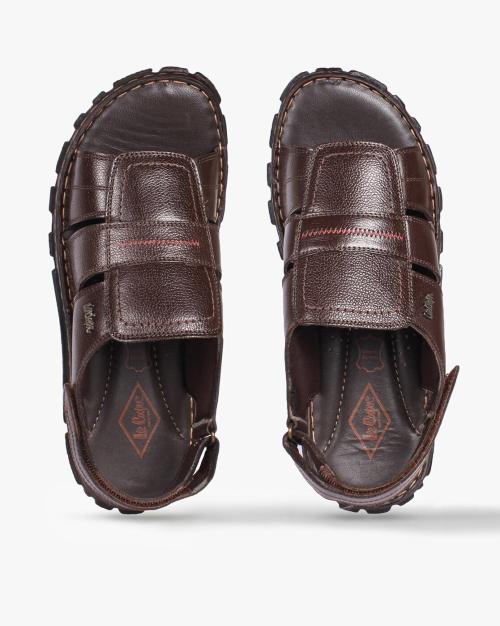 Men Sandals with Velcro Fastening