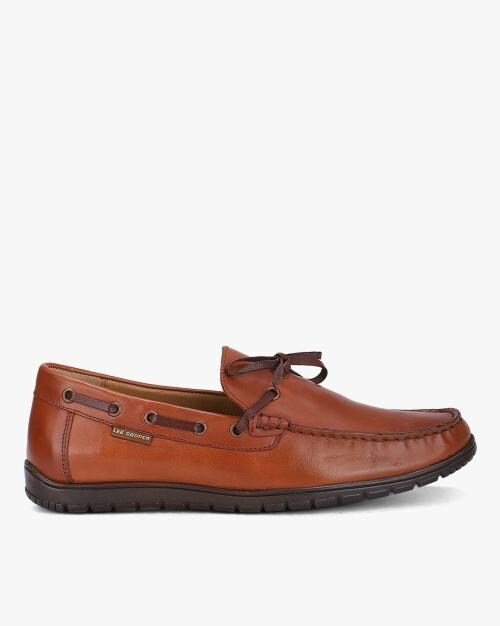 Slip-On Loafers with Drawstring