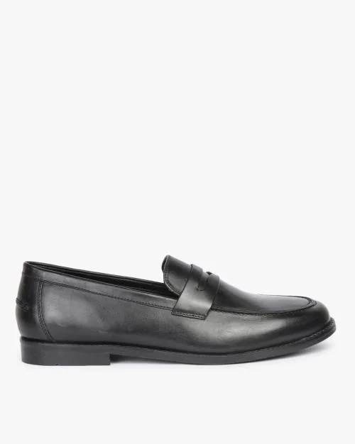 Leather Slip-On Formal Shoes