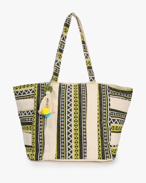 Geometric Pattern Shoulder Bag