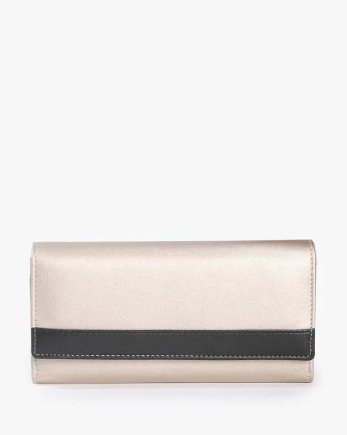 Foldover Clutch with Snap-Button Closure