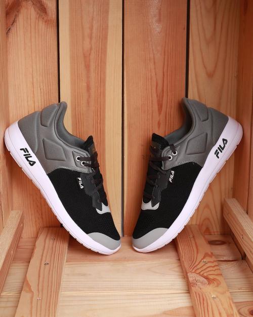 Men Decora Lace-Up Running Shoes