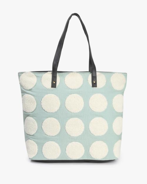 Women Tote Bag with Zip Closure