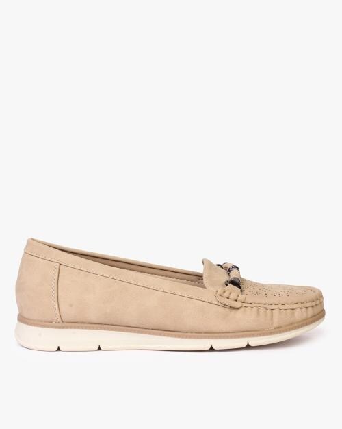 Buy SlipOn Loafers with Metal Accent Online at Best Prices in India