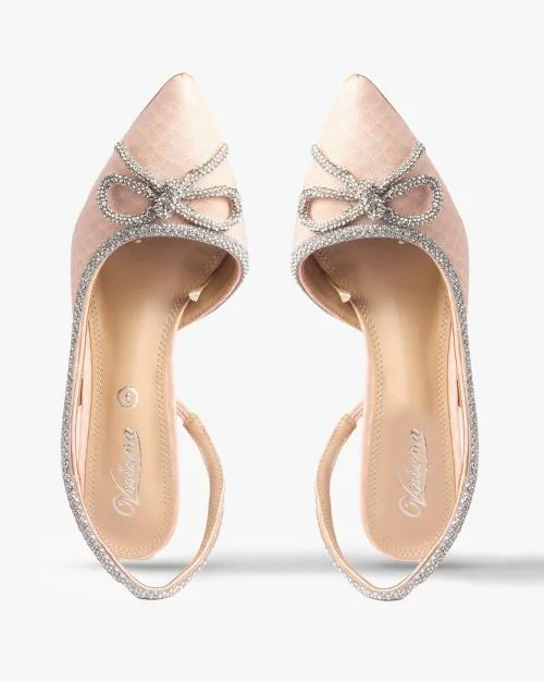embellished pumps
