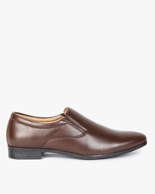 Men Almond-Toe Slip-On Shoes