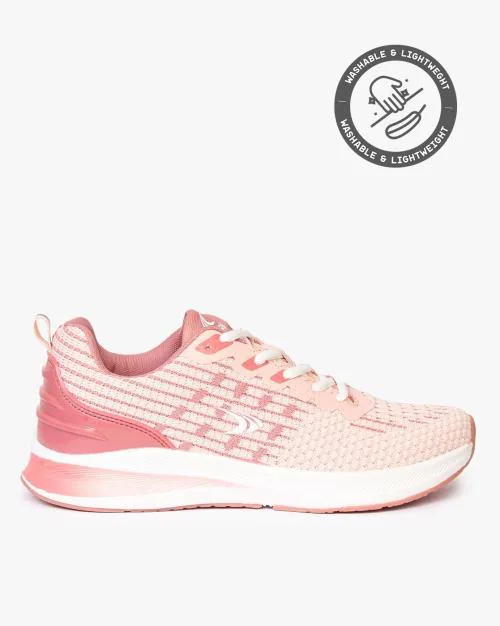 Logo Print Lace-Up Training Shoes