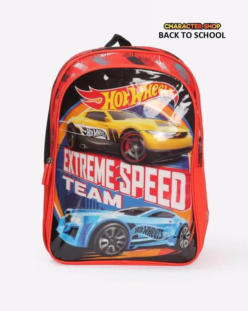 Hot Wheels Print Backpack