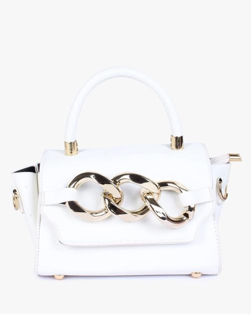 Sling Bag with Metal Accent