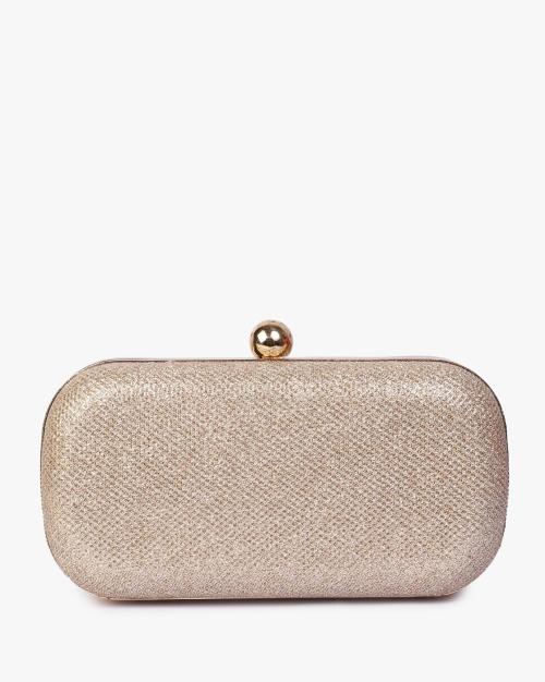 Glitter Flakes Sequins Box Clutch