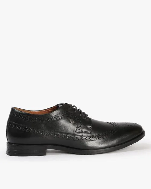 Lace-Up Brogue Shoes