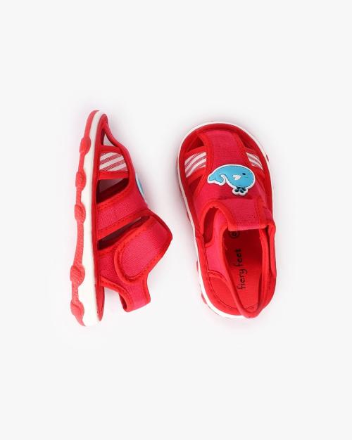 Buy Strappy Sandals with Velcro Closure Online at Best Prices in India