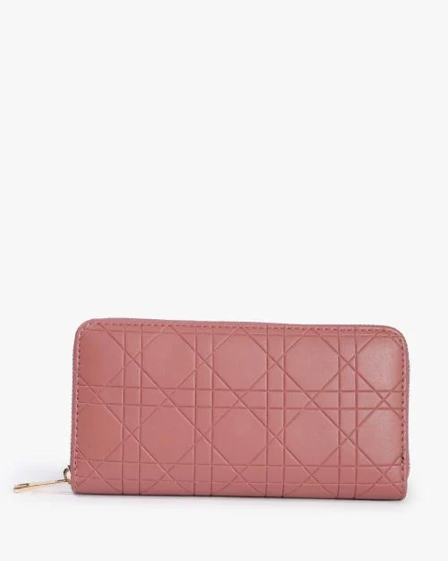 Geometric Zip-Around Wallet
