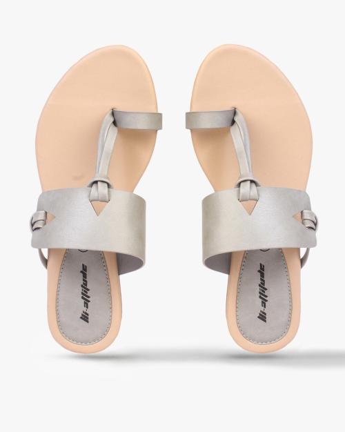 Open-Toe Slip-On Sandals