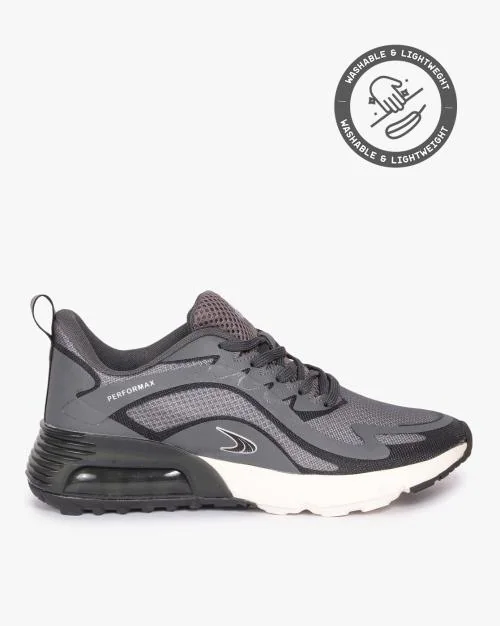 Panelled Lace-Up Shoes