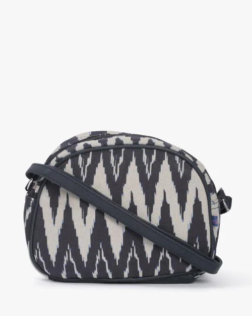 Ikat Print Sling Bag