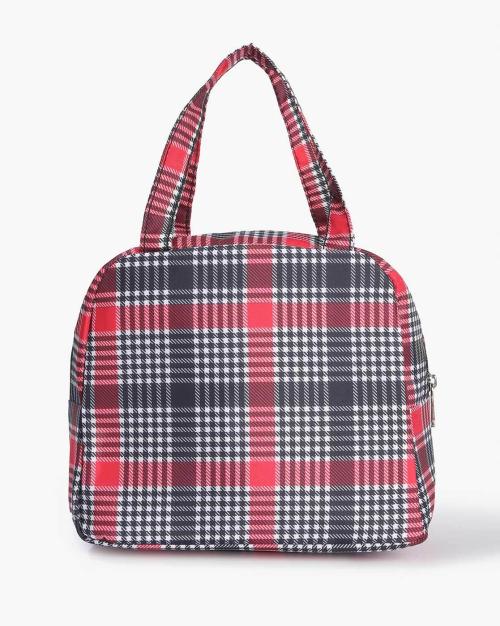 Checked Multi-Purpose Pouch