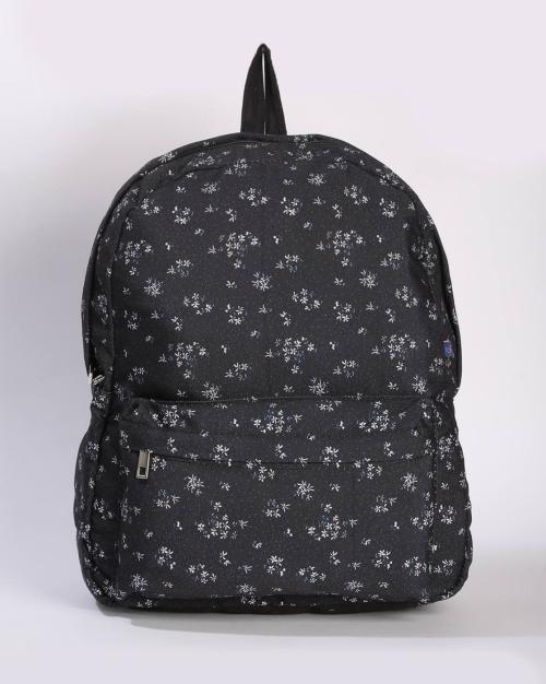 Floral Print Backpack