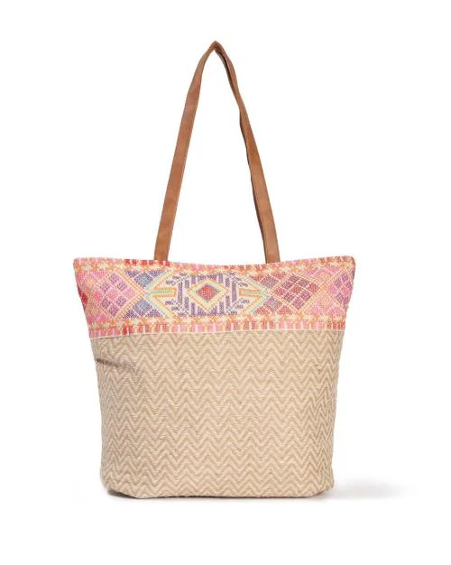 Geometric Pattern Tote Bag