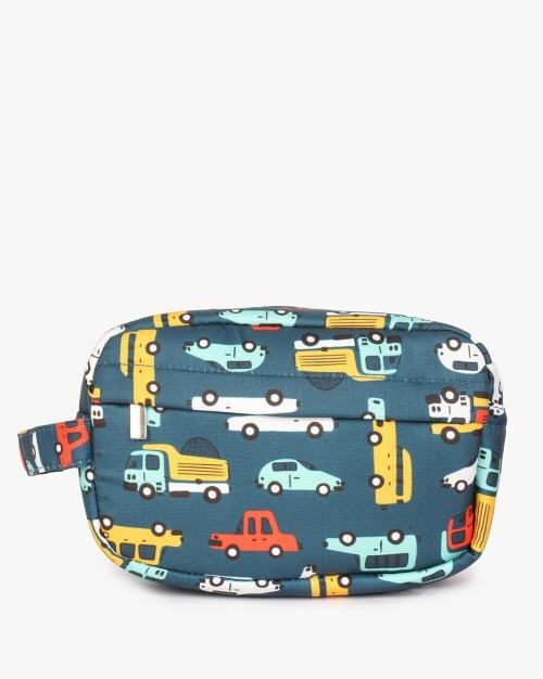 Car Print Multipurpose Utility Pouch