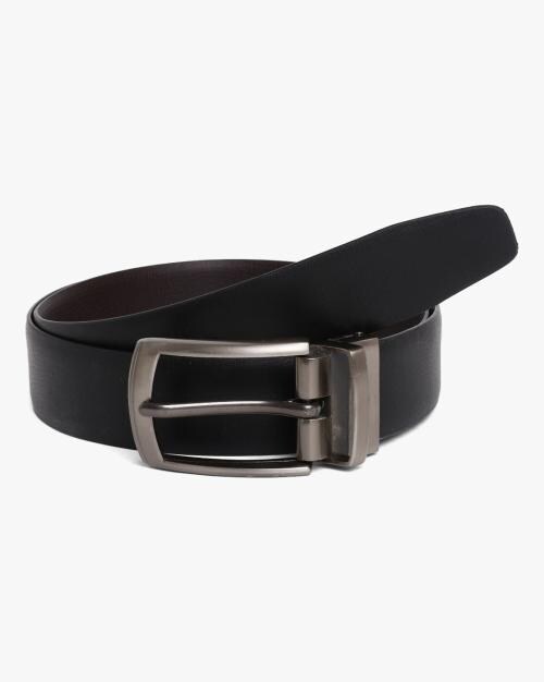 Reversible Belt with Buckle Closure
