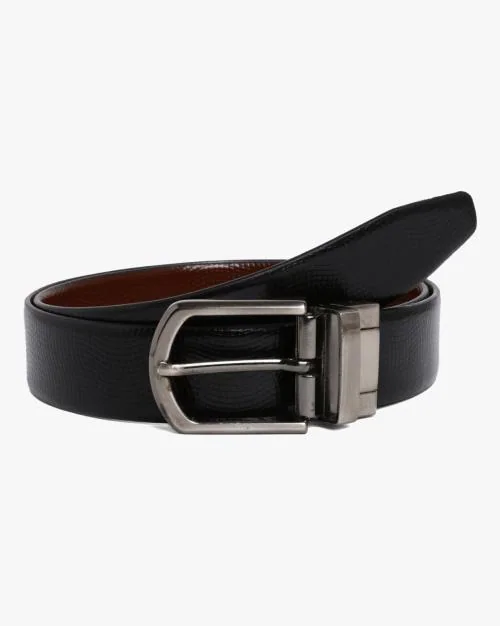 Reversible Belt with Buckle Closure