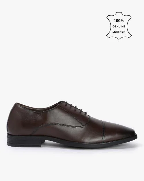 Lace-Up Oxford Shoes