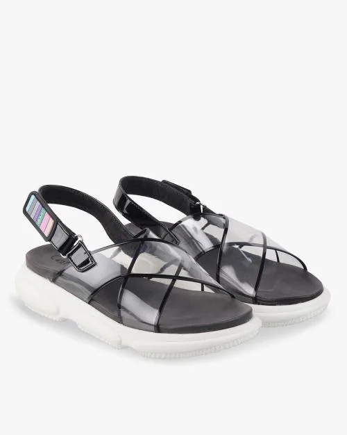 Criss-Cross Strap Flat Sandals