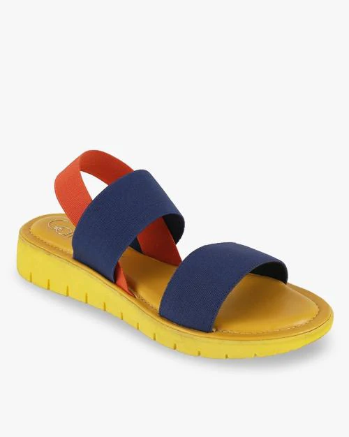 Women Dual-Strap Slingback Sandals