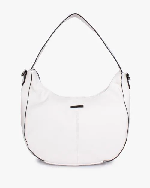 Shoulder Bag with Zip Pocket