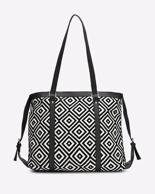 Geometric Pattern Tote Bag