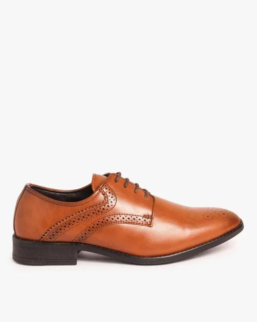 Men Lace-Up Brogues