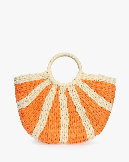 Buy Weaved Bag with Grab Handles Online at Best Prices in India JioMart.