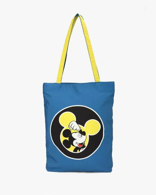 Printed Tote Bag with Dual Handles