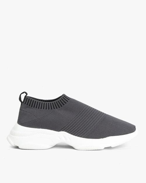 mid top slip on sneakers